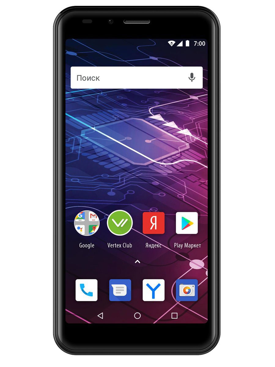 Смартфон Vertex Impress click 3g белый
