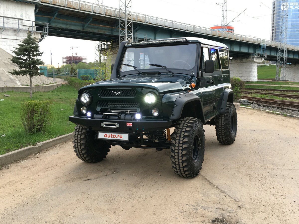 УАЗ Хантер на 36 колесах