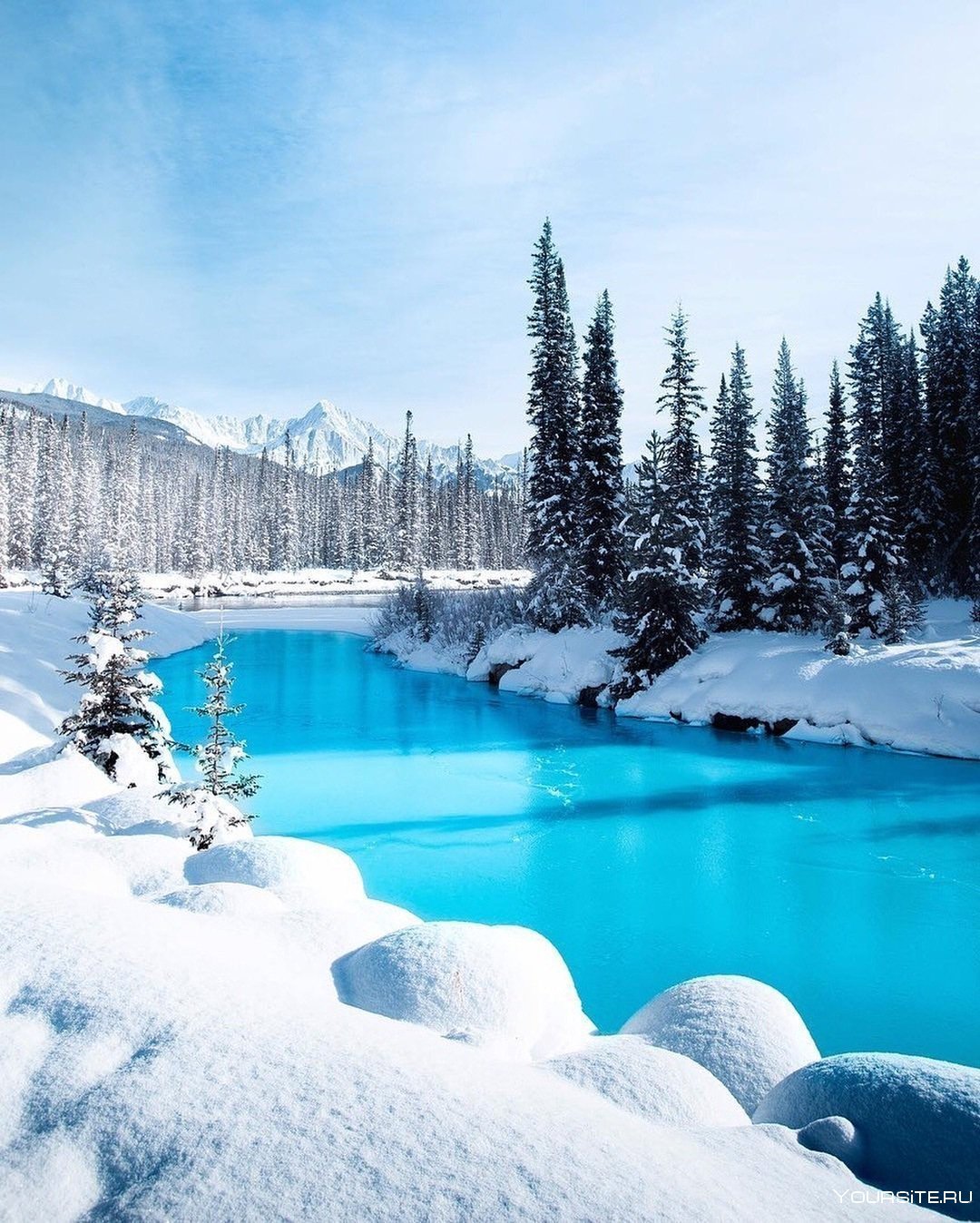 Banff Alberta зимой