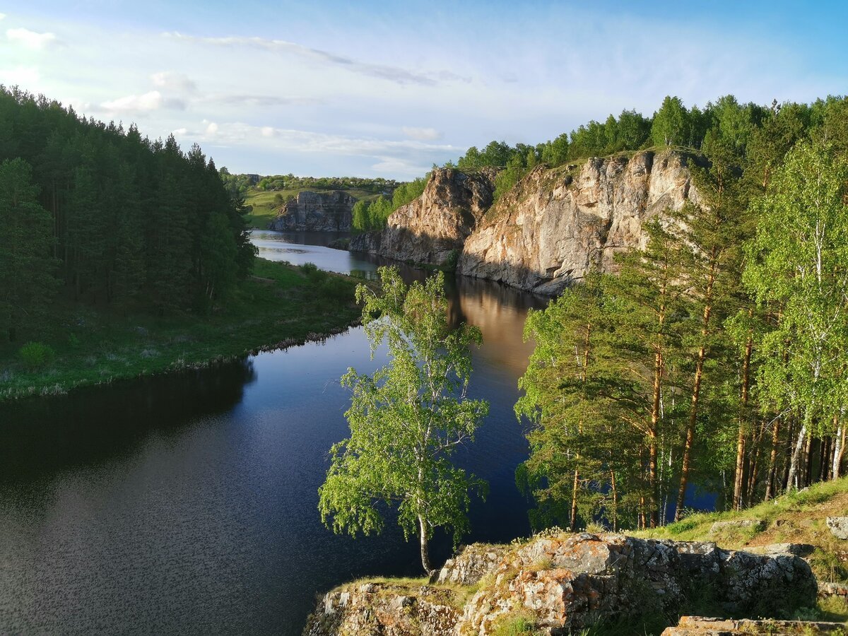 Исетский каньон Каменск-Уральский