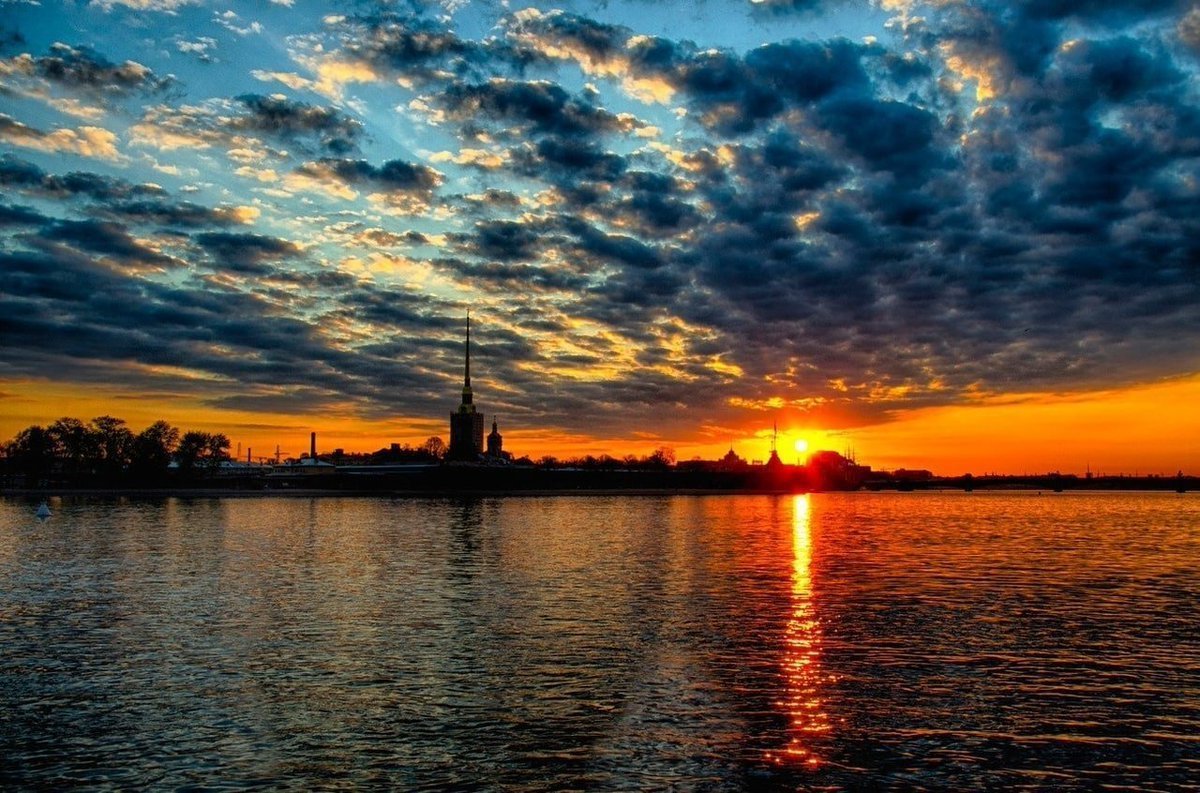 Санкт-Петербург рассвет