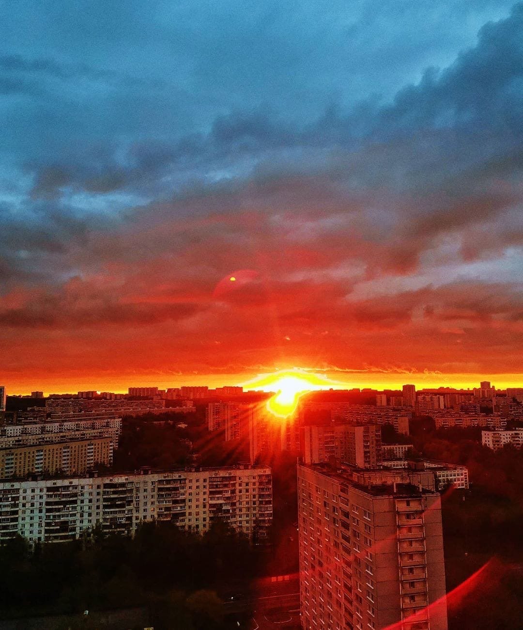 Чертаново Южное закат