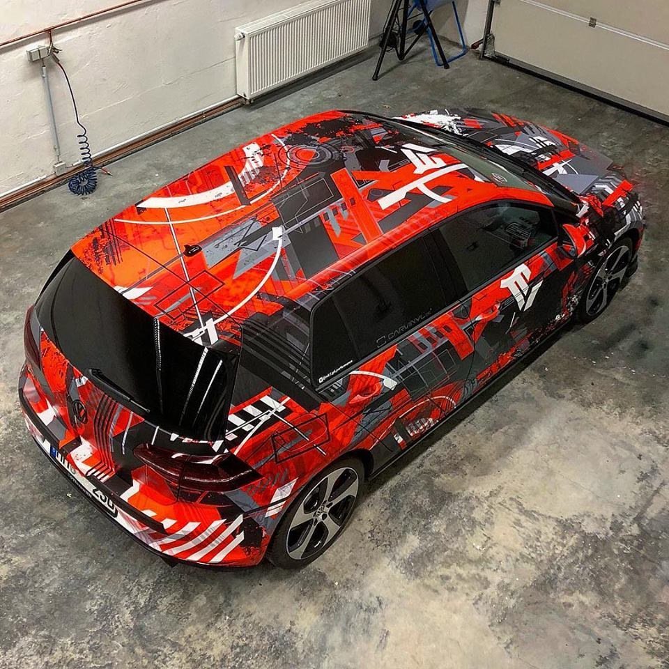 VW Golf 7 камуфляж