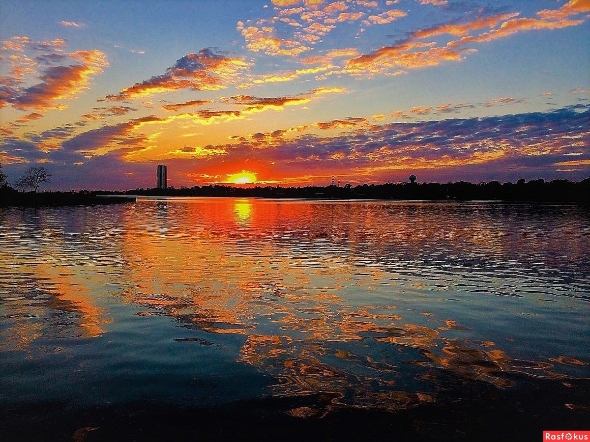 Свирьстрой закат