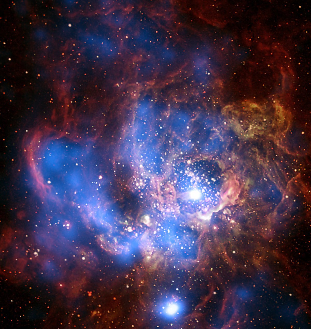 Туманность NGC 604