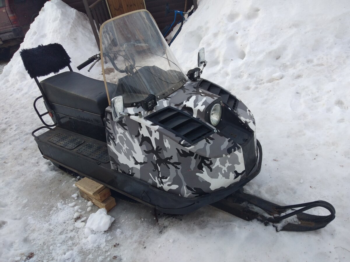 Покраска капота Буран 640