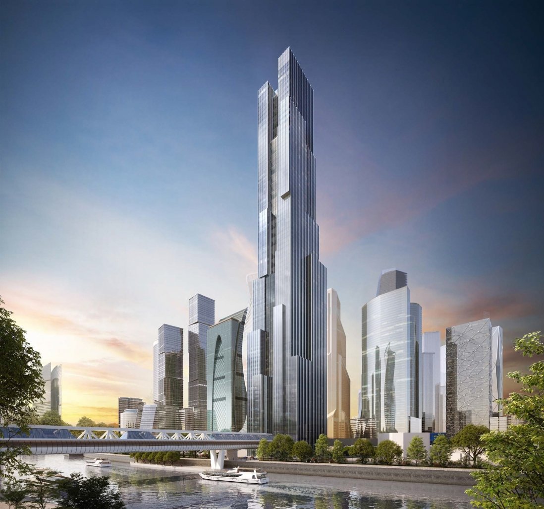 Новый небоскреб в Москва Сити 2022