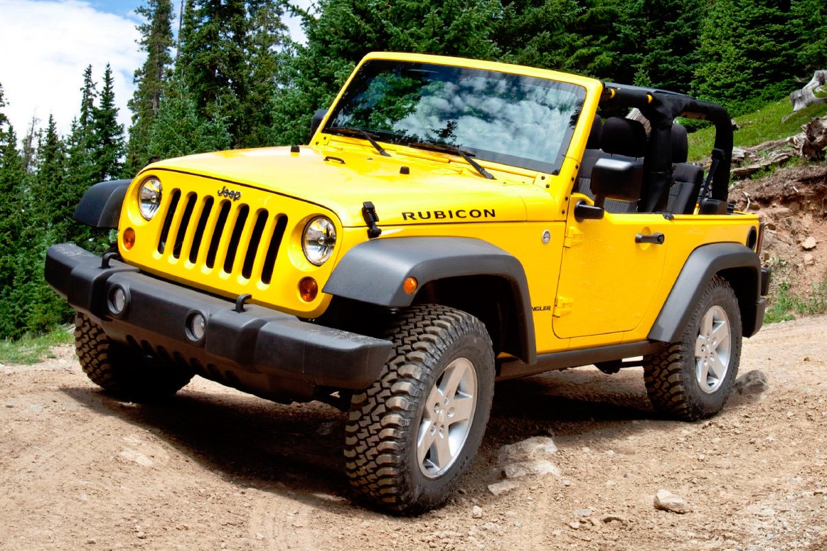 Jeep Wrangler Rubicon Yellow
