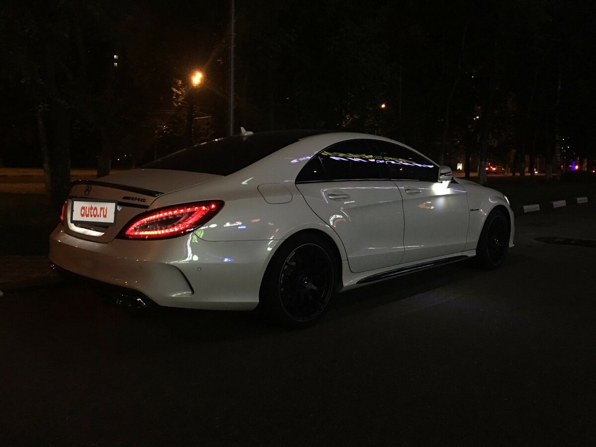 Мерседес CLS 63 AMG белый
