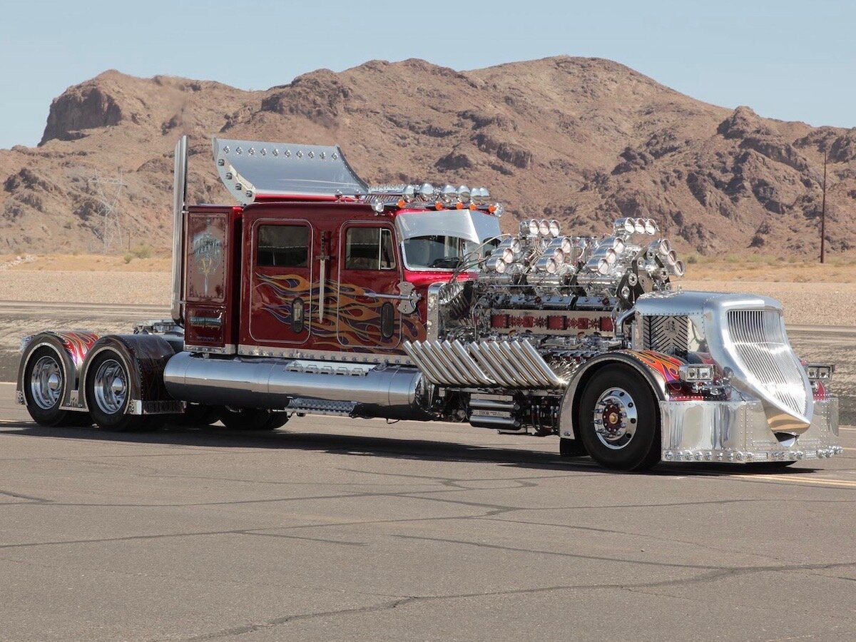 Peterbilt 359 самый мощный тягач