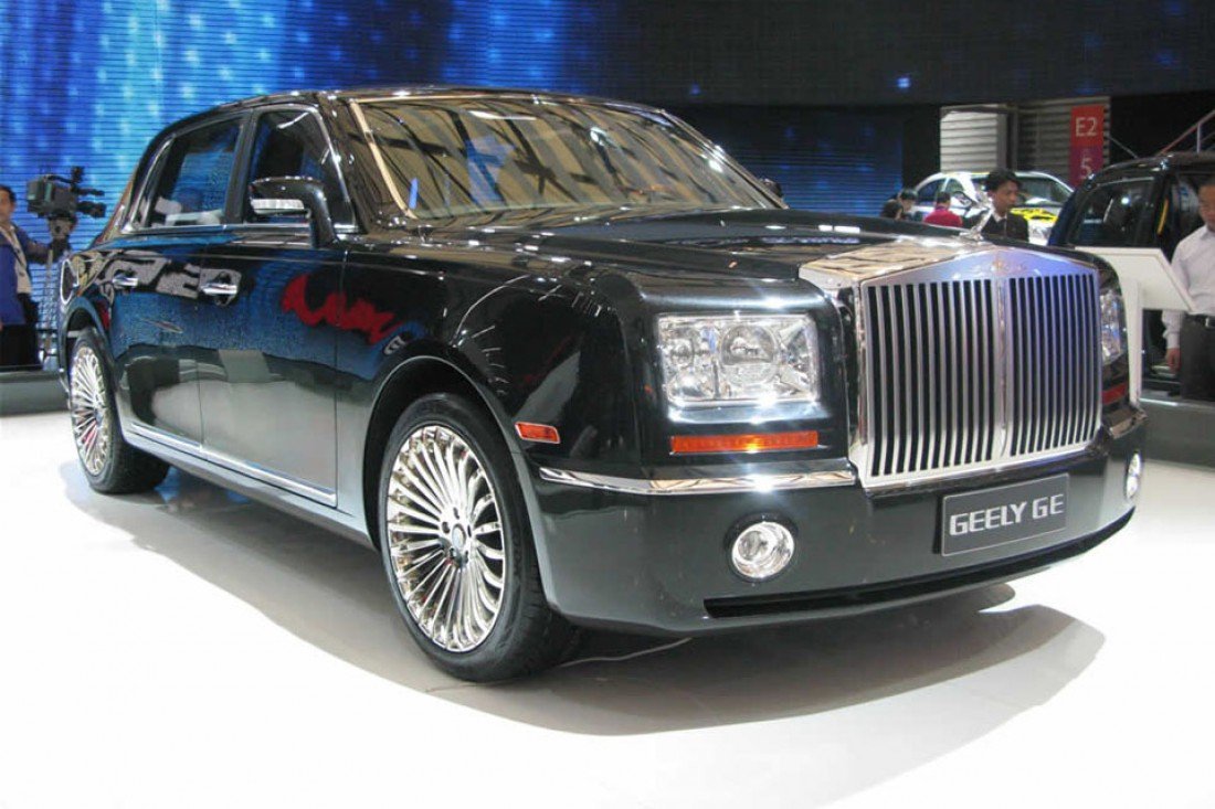 Geely ge китайский Роллс Ройс