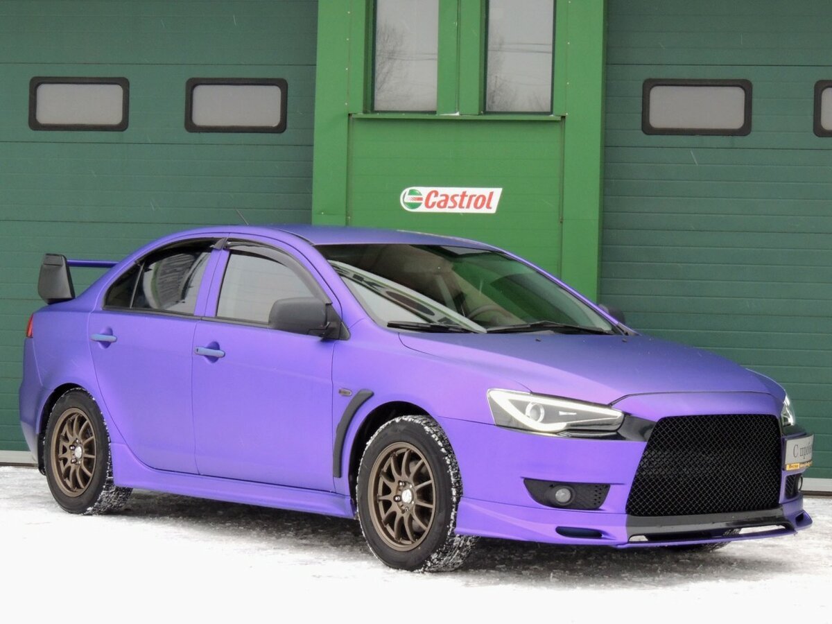 Mitsubishi Lancer 10 Purple