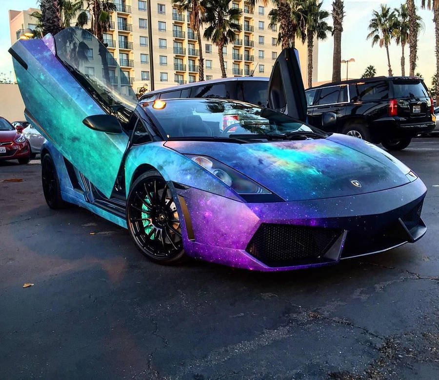 Ламборджини Aventador хамелеон
