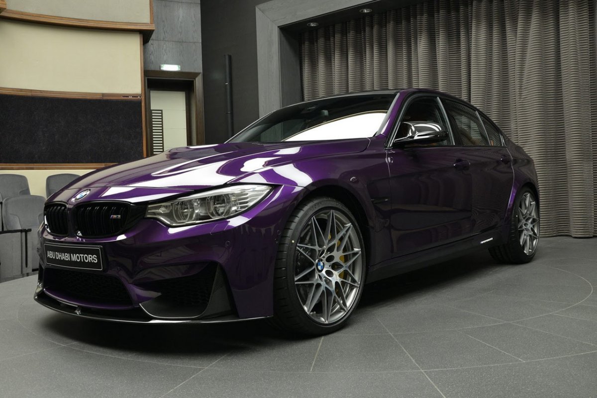 BMW m3 f80 Purple