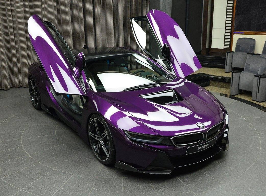 BMW i8 Twilight Purple