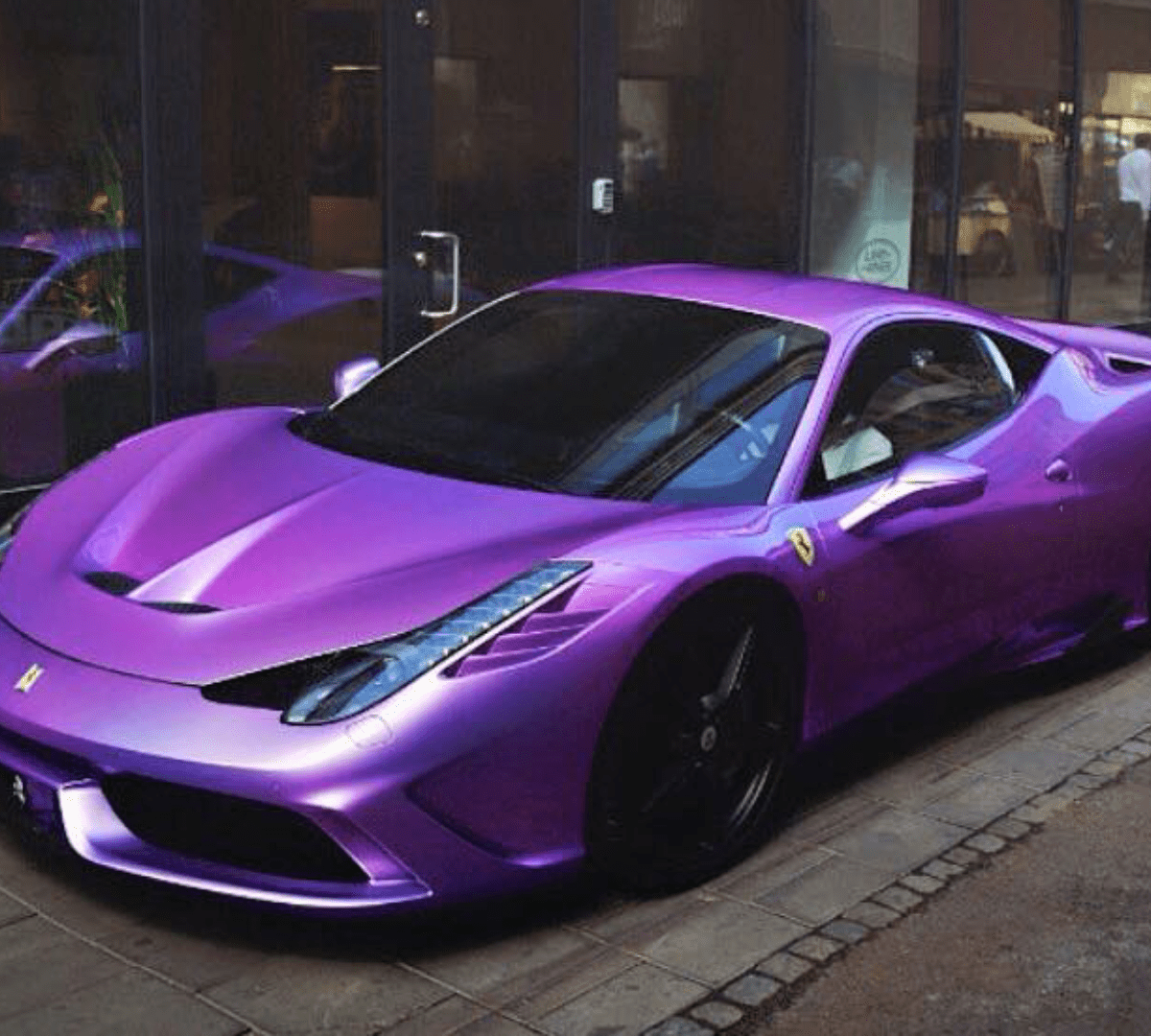 Феррари 458 Purple
