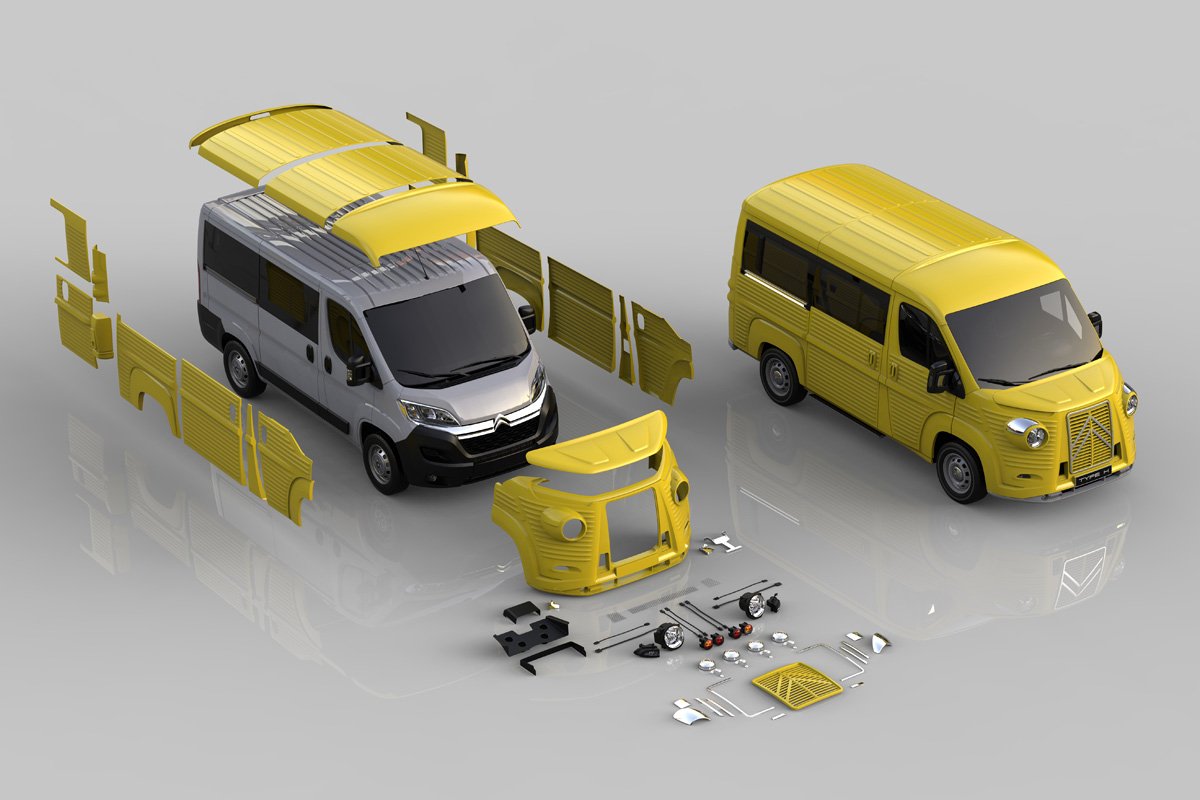 Citroen Type h Wildcamp