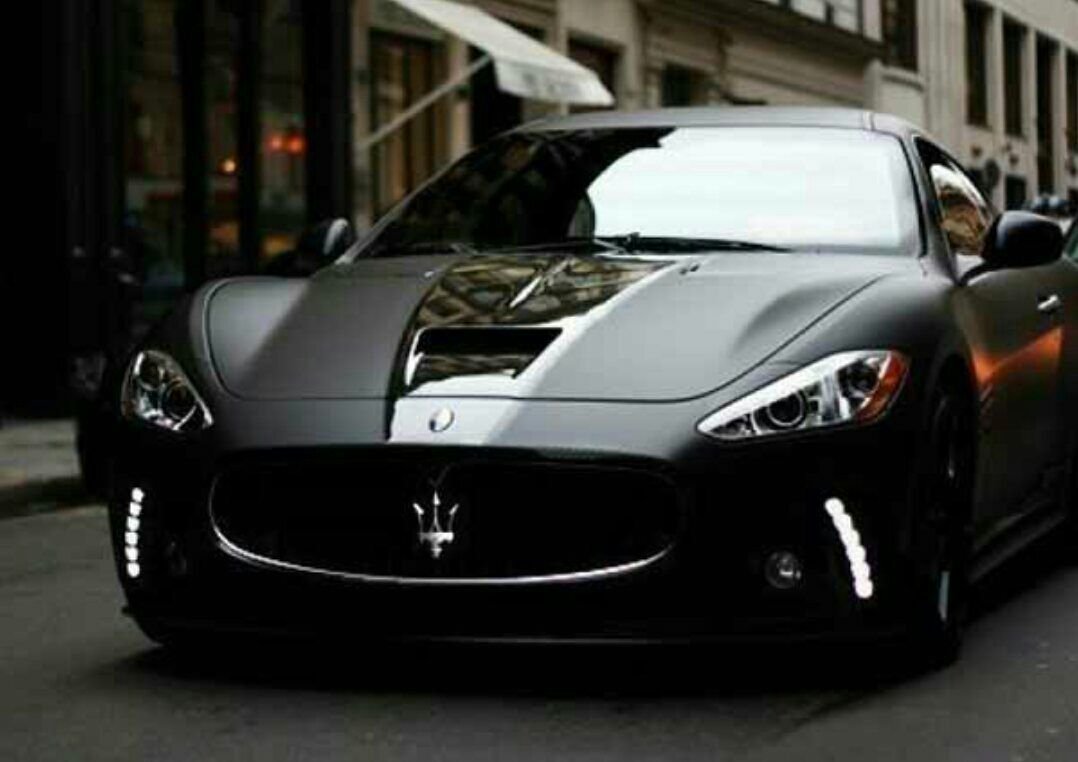 Matte Black Maserati