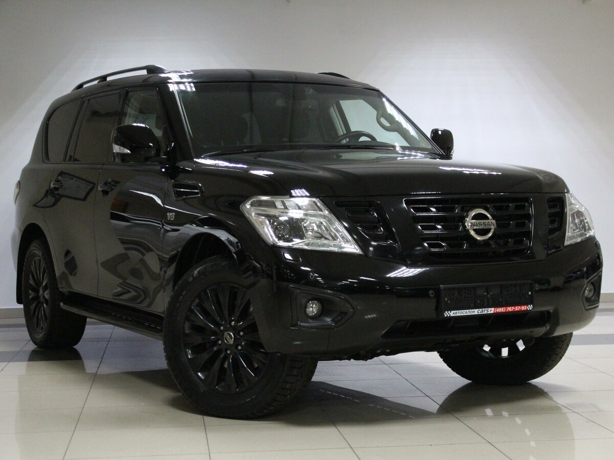 Nissan Patrol y62 Black