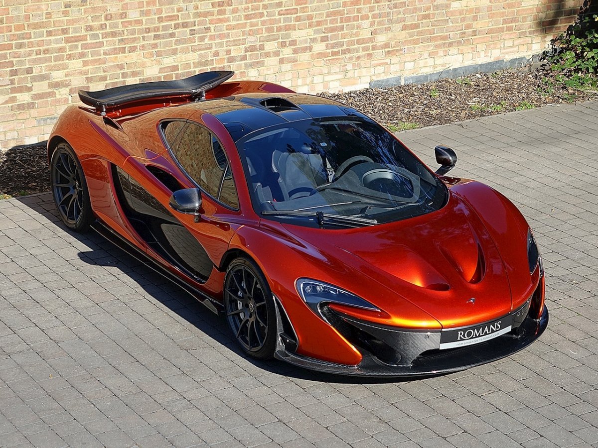 MCLAREN p1 оранжевый