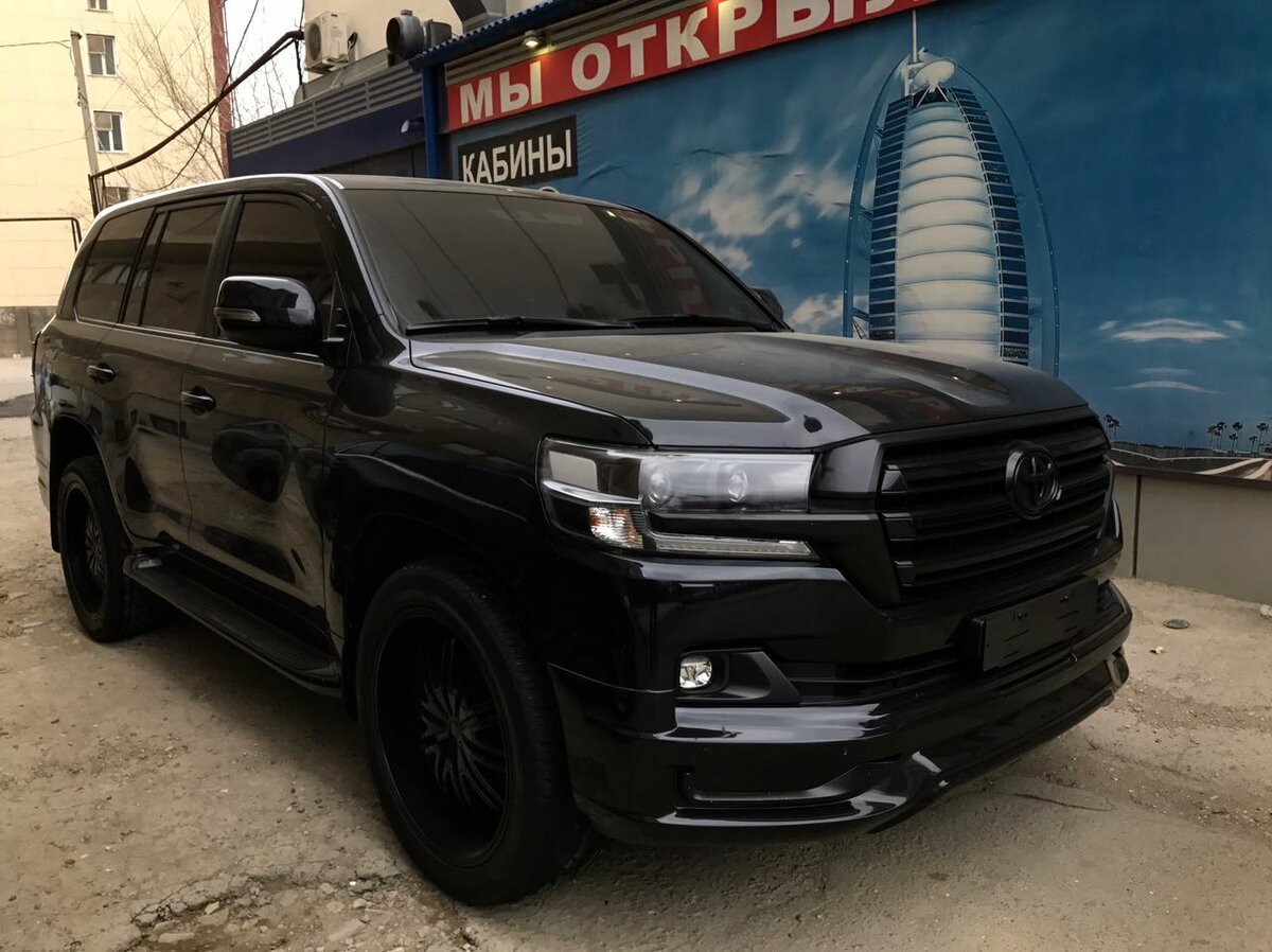 Toyota Land Cruiser 200 бункер