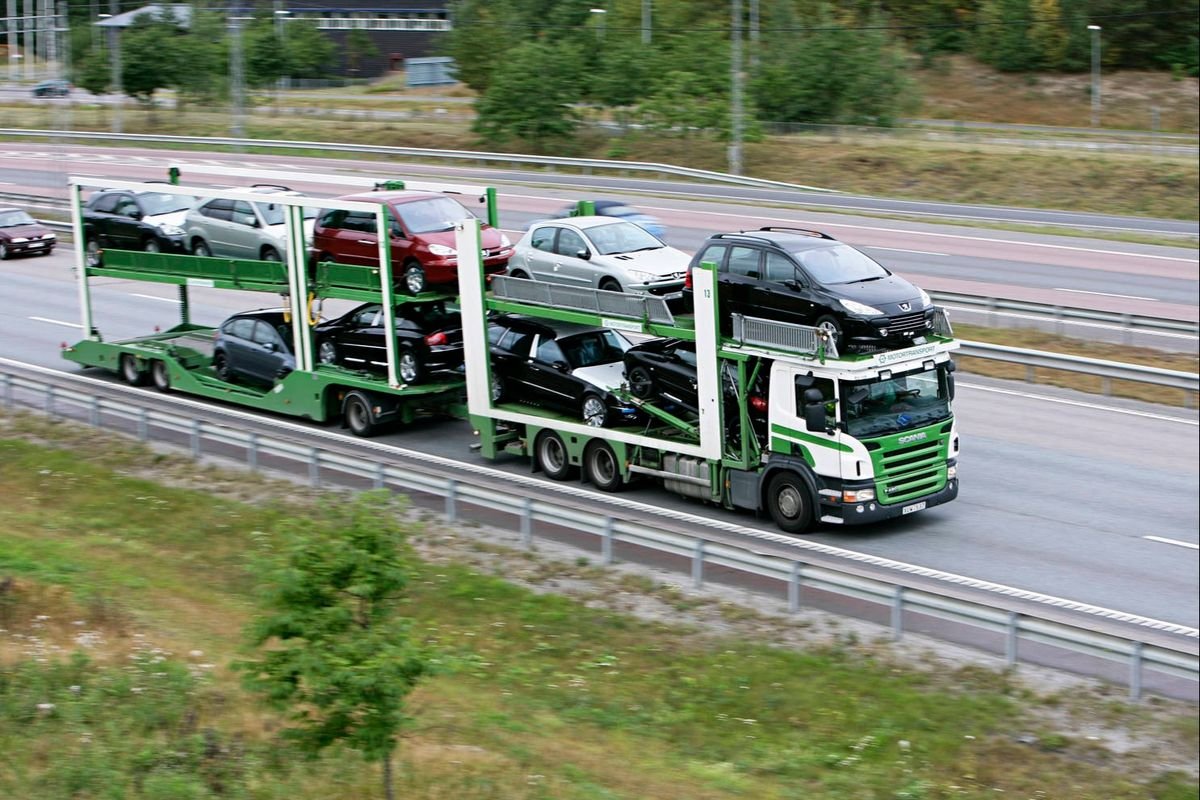 Scania p420 автовоз