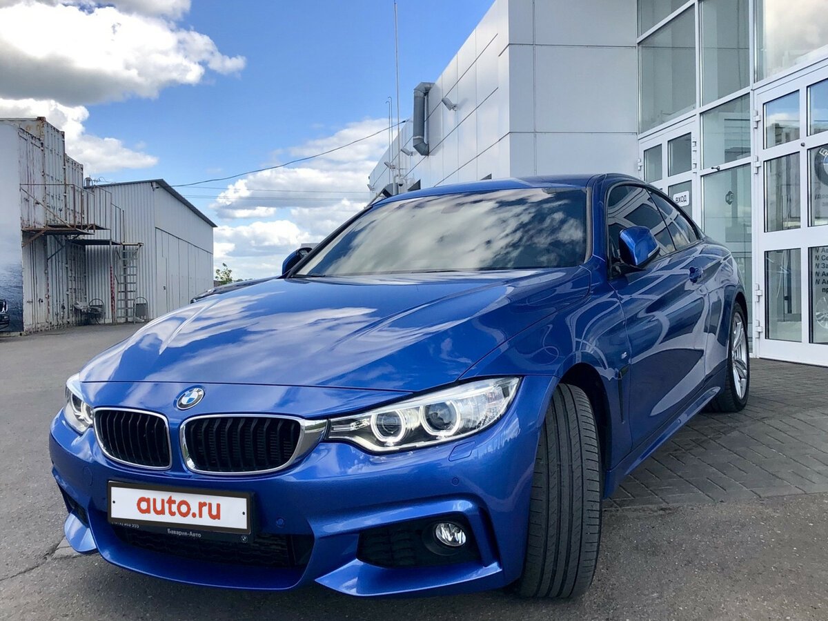 BMW f32 Blue
