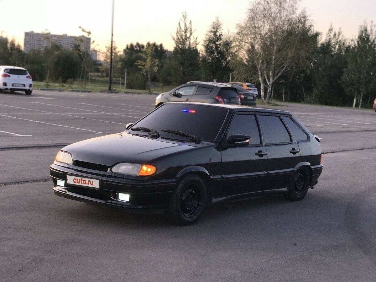ВАЗ 2114 черная -90