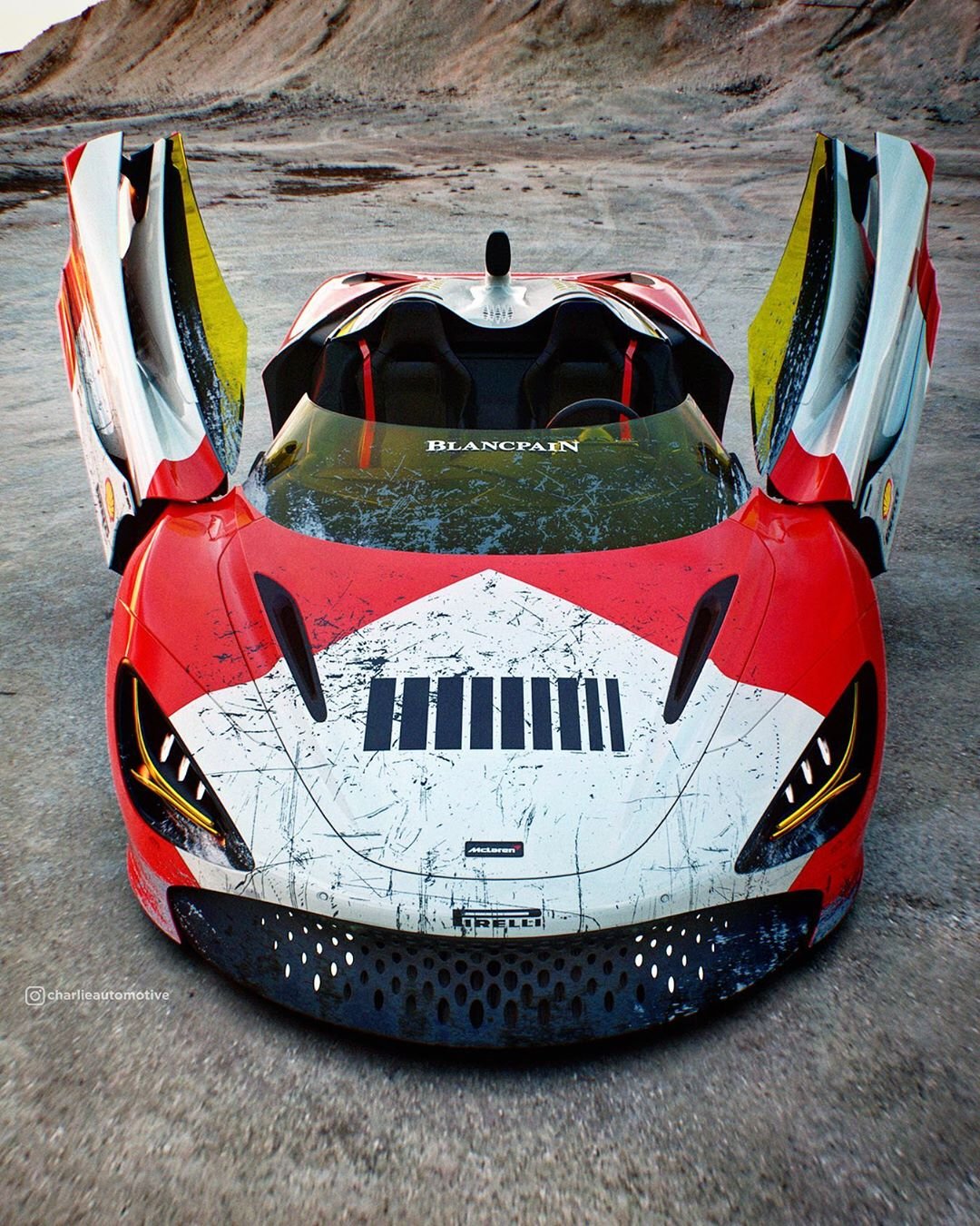 Макларен 720s винилы