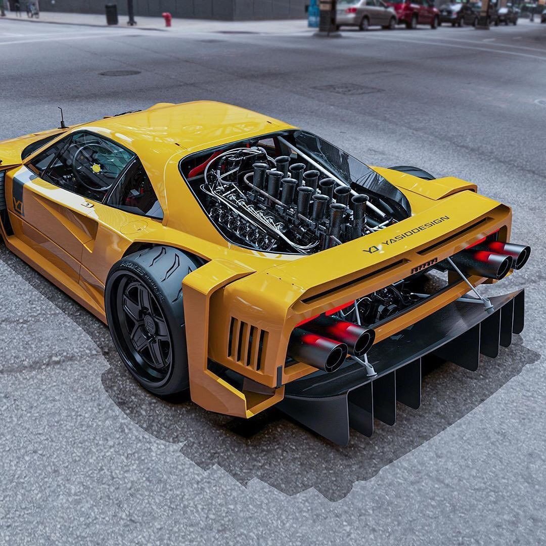 Новая Феррари f40