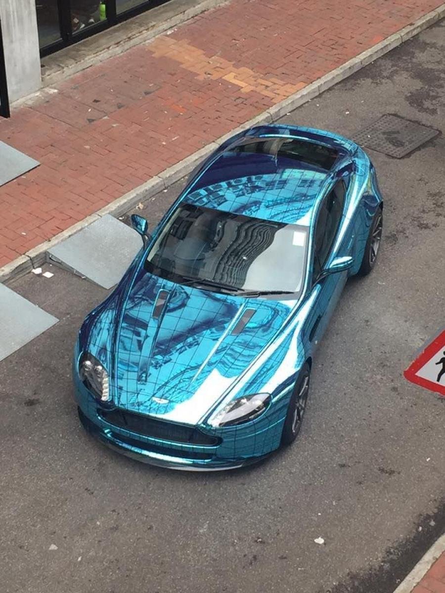 Ice Blue Chrome