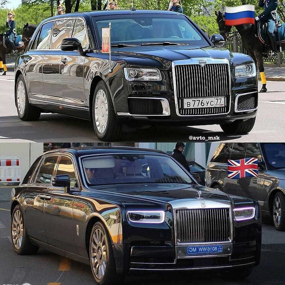 Роллс Ройс Фантом и Аурус