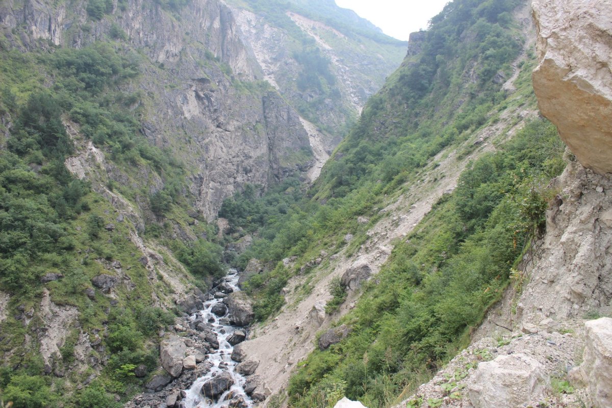 Большой Зейгеланский водопад Северная Осетия