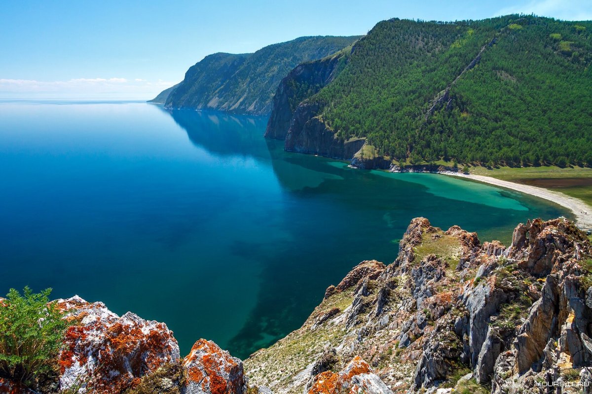 Озеро Байкал 4k