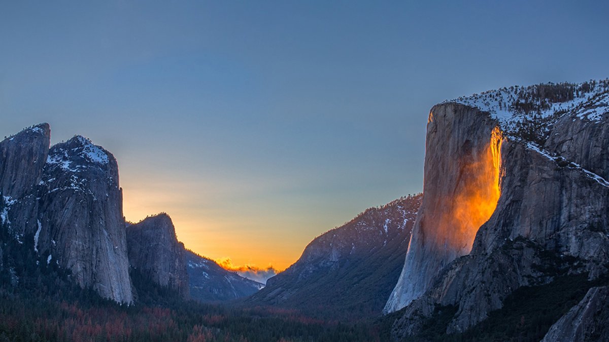 Yosemite Horsetail Falls