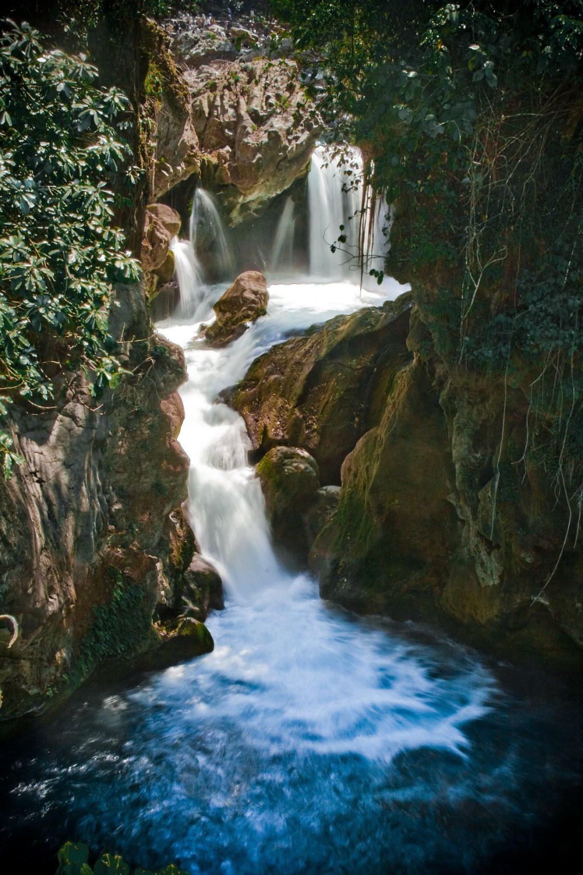 San Luis Potosi Mexico водопад