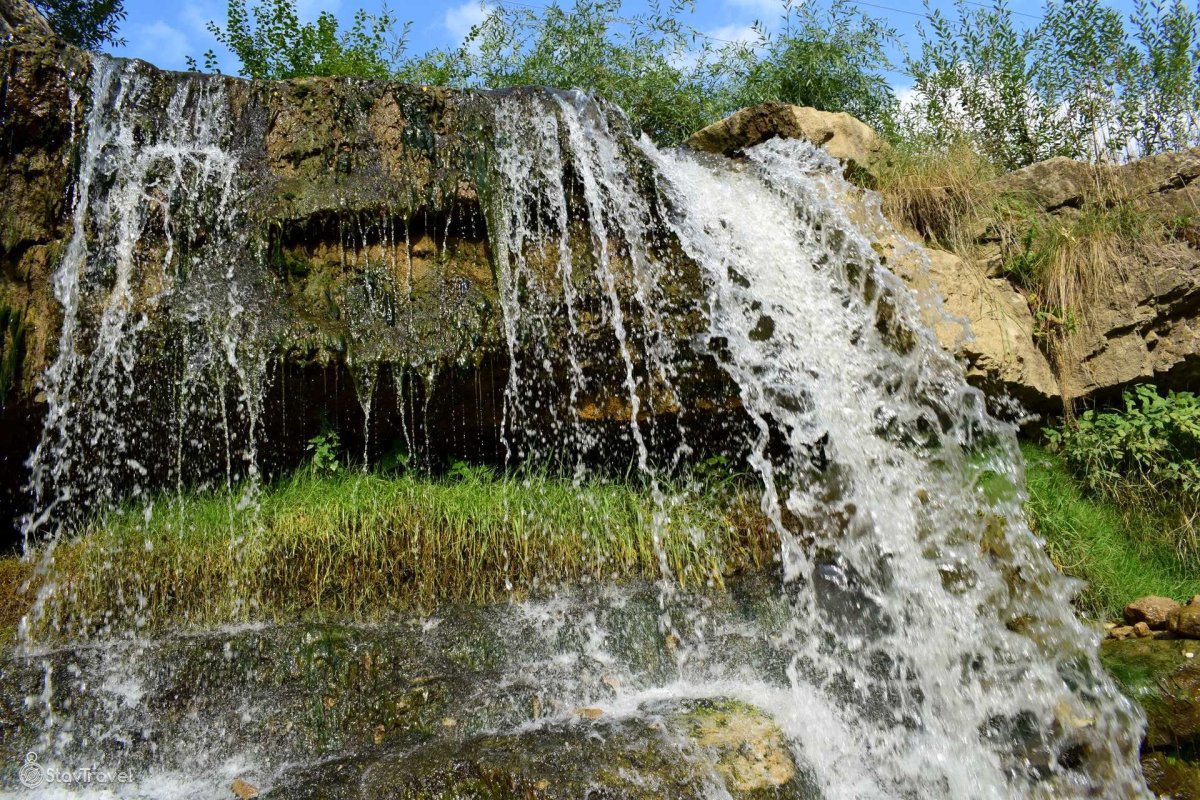Водопад в Кисловодском парке