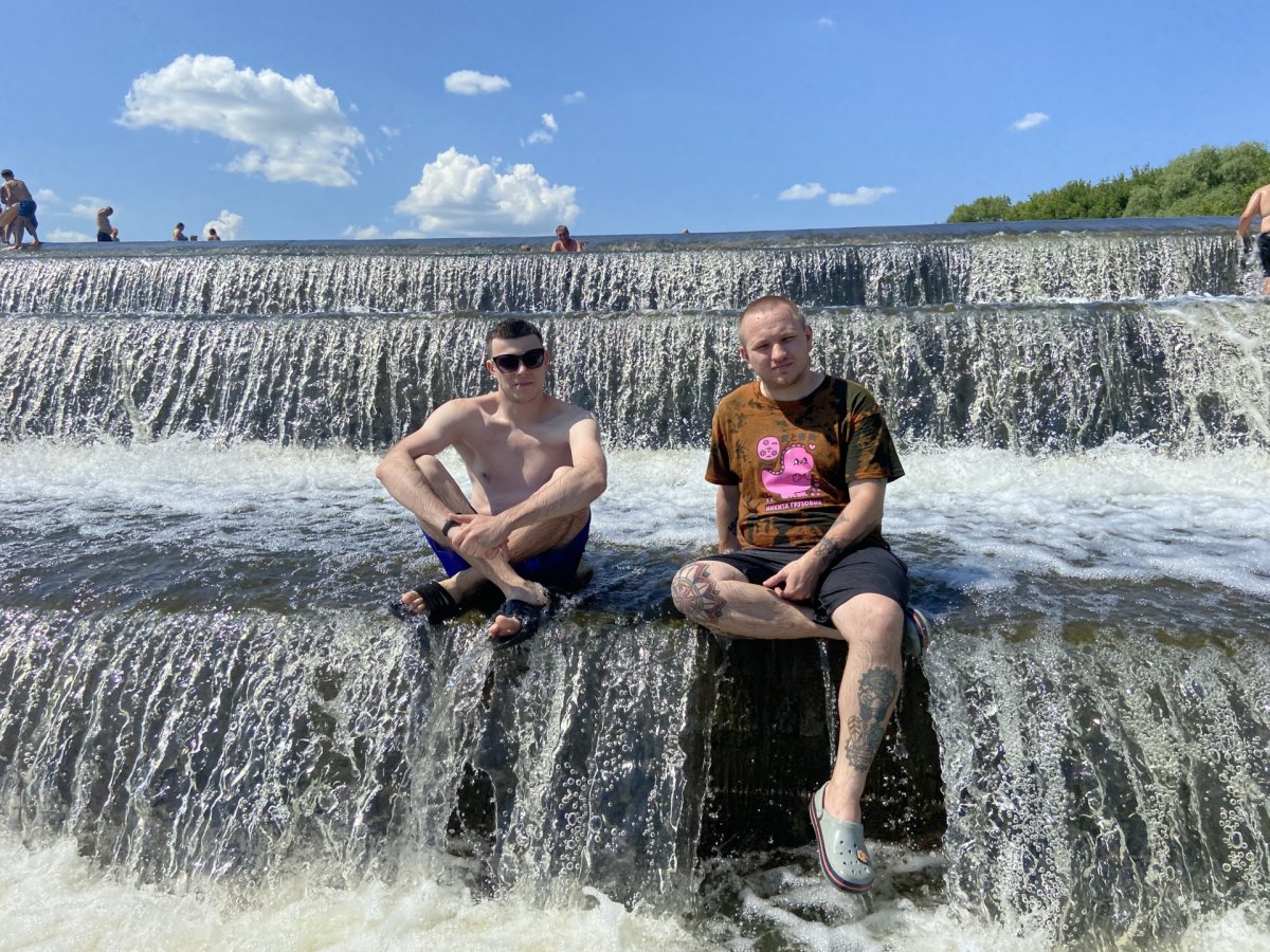 Иргизский водопад на карте
