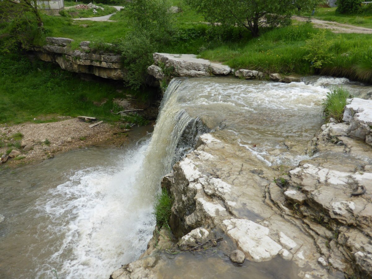 Кисловодский парк Лермонтовский водопад