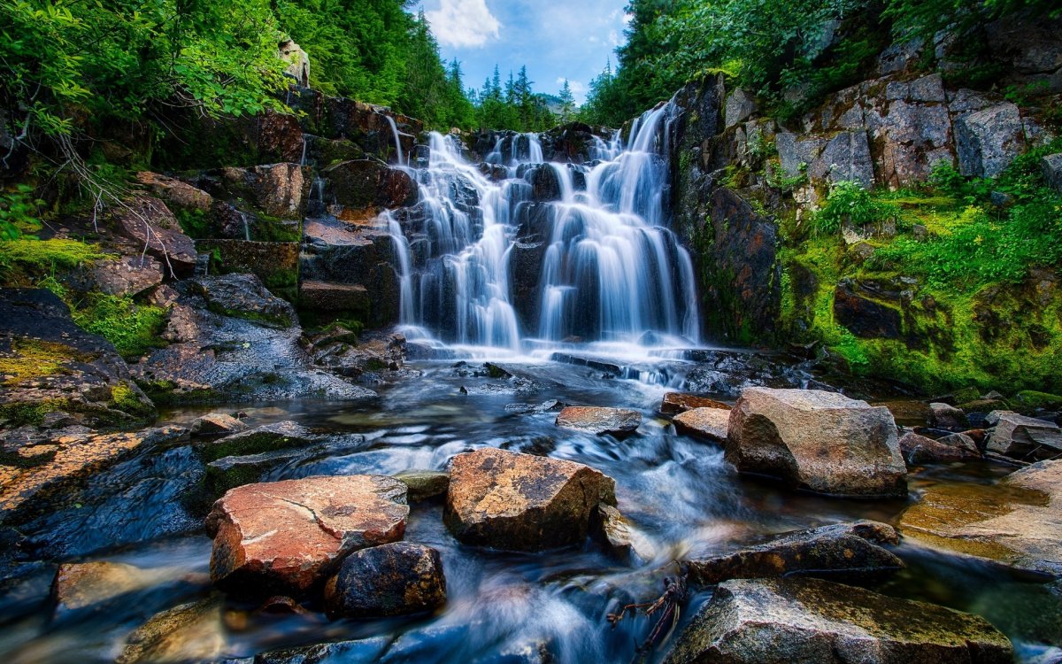 Красивые водопады