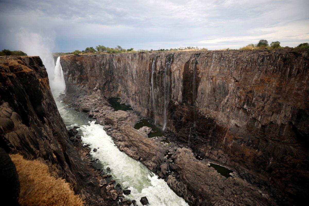 Водопад Виктория пересох
