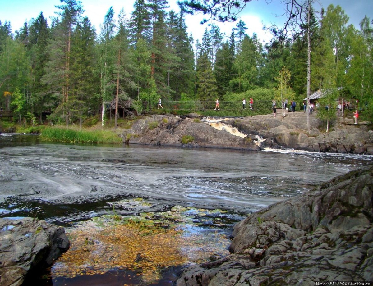 Ахинкоски Кареилия осен