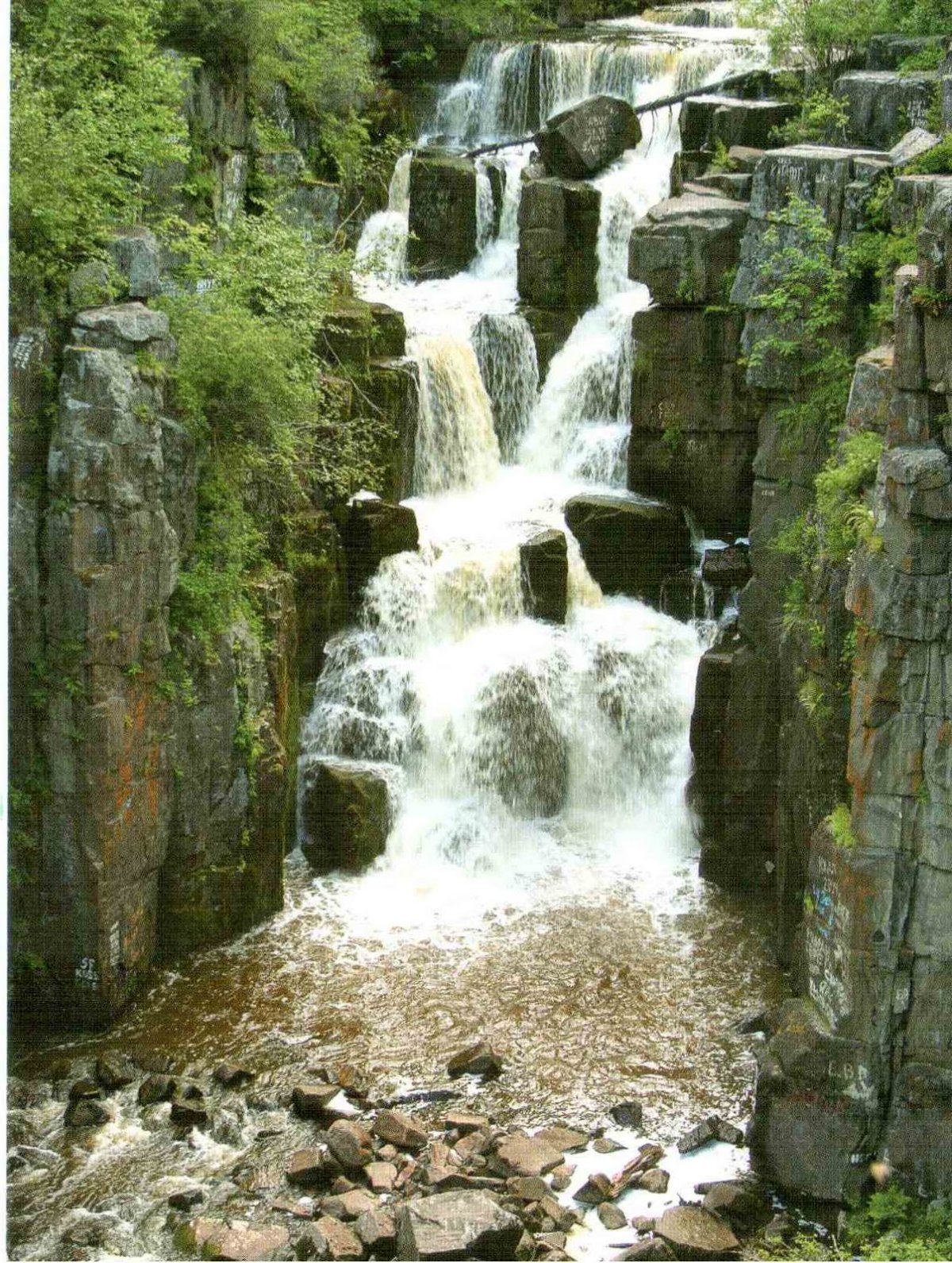 Уковский водопад Иркутская