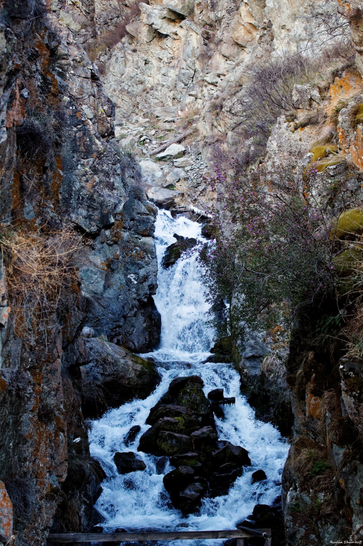 Водопад Куюс горный Алтай