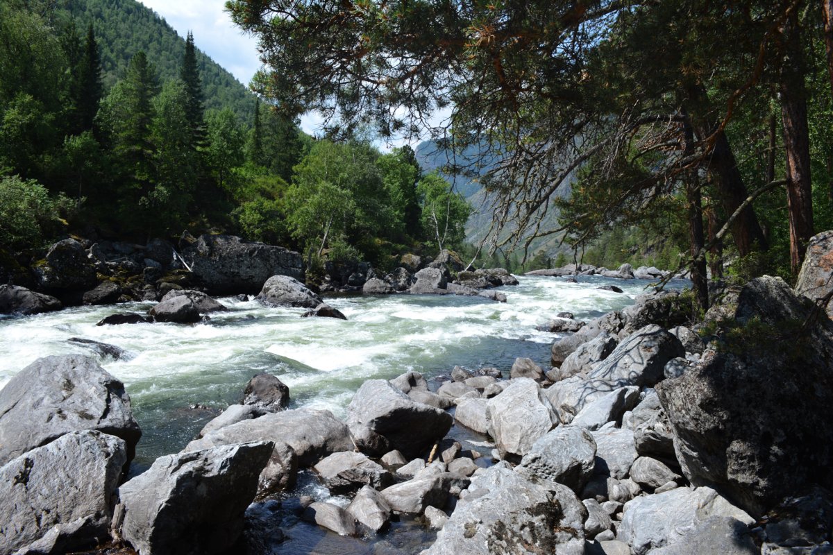 Водопады Алтая Турочак