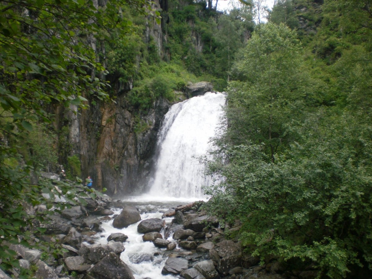 Водопад ЭСТЮБА горный Алтай