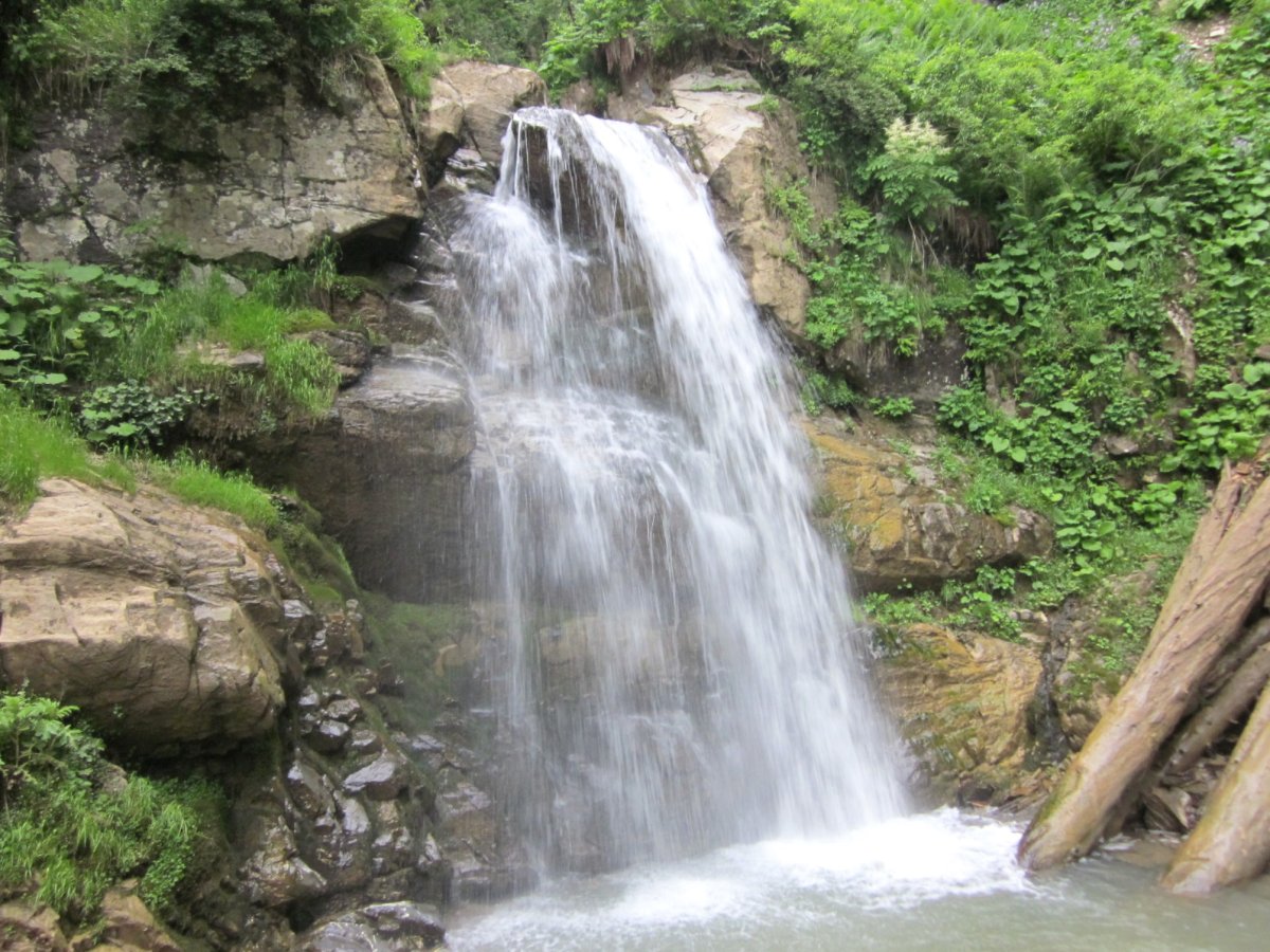 Краснодарский край парк водопадов Менделиха