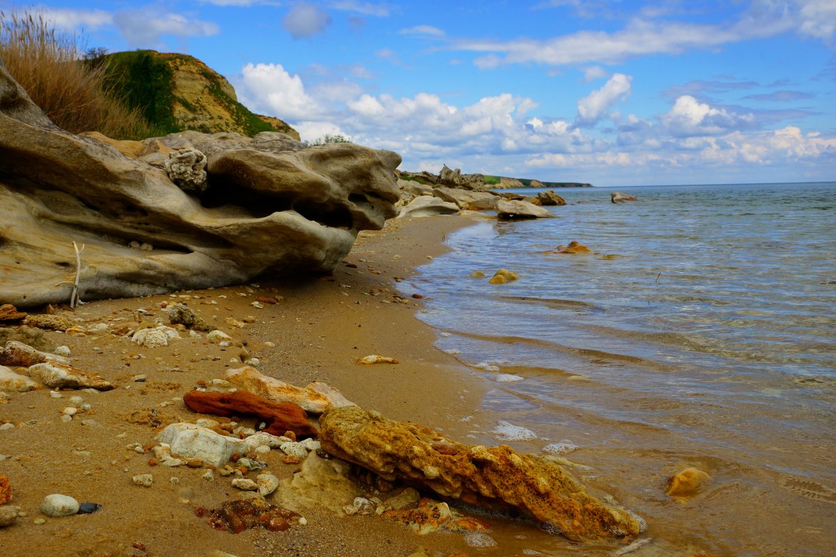 Цимлянское море Саркел берег