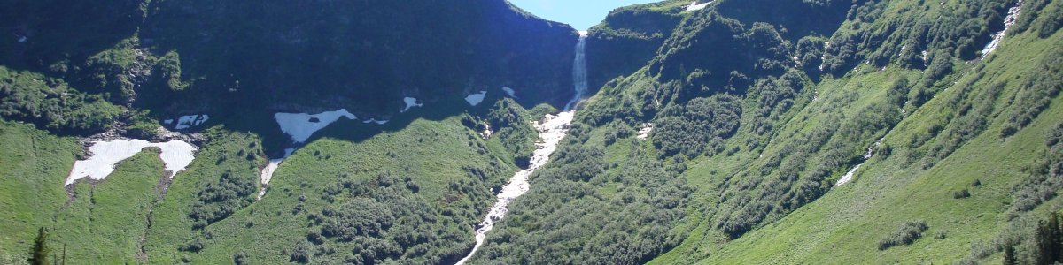 Кинзелюкский водопад Красноярский край туризм
