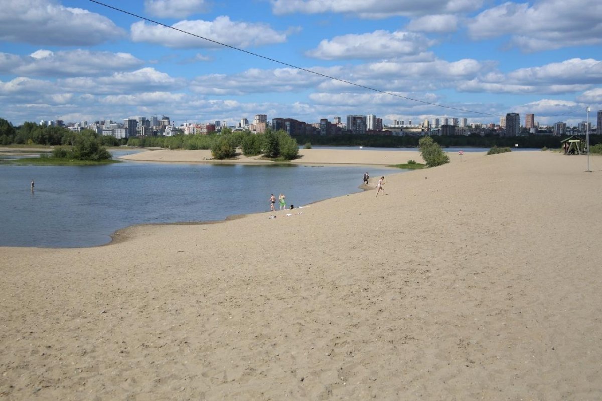 Пляж Новосибирск